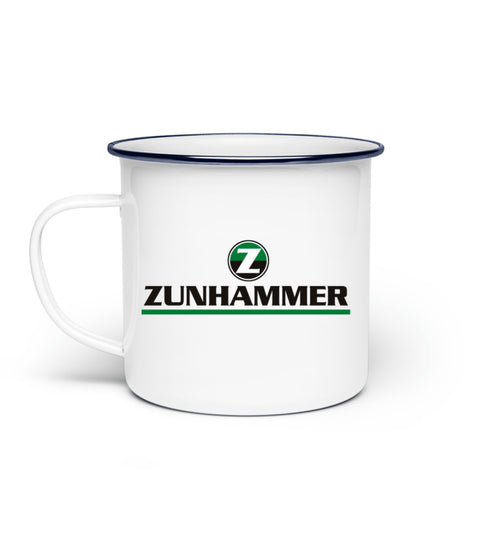 Emailletasse - Zunhammer - Emaille Tasse