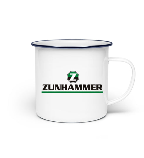 Emailletasse - Zunhammer - Emaille Tasse